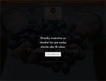 Tablet Screenshot of pivnicaorechova.sk